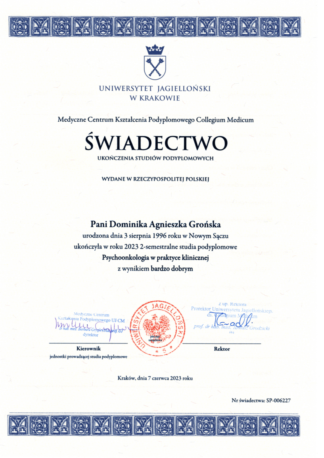 onkodietetyk dietetyk onkologiczny