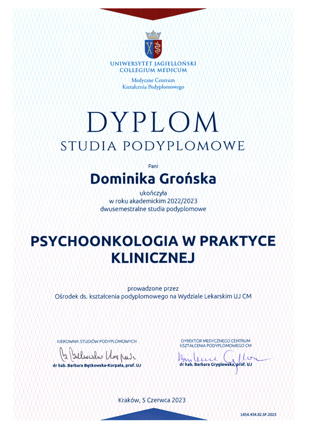 onkodietetyk dietetyk onkologiczny