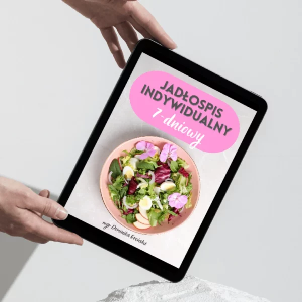 E-book "Jadłospis indywidualny 7-dniowy"